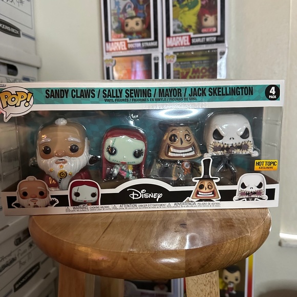 Funko Other - The Nightmare Before Christmas Funko 4 pack ( Hot Topic Exclusive )